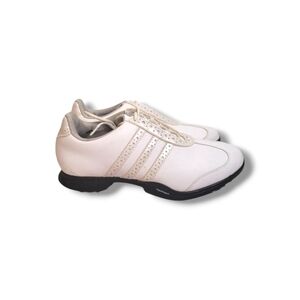 Adidas Womens Traxion Leather Golf Shoes Size 7.5 EVG791003